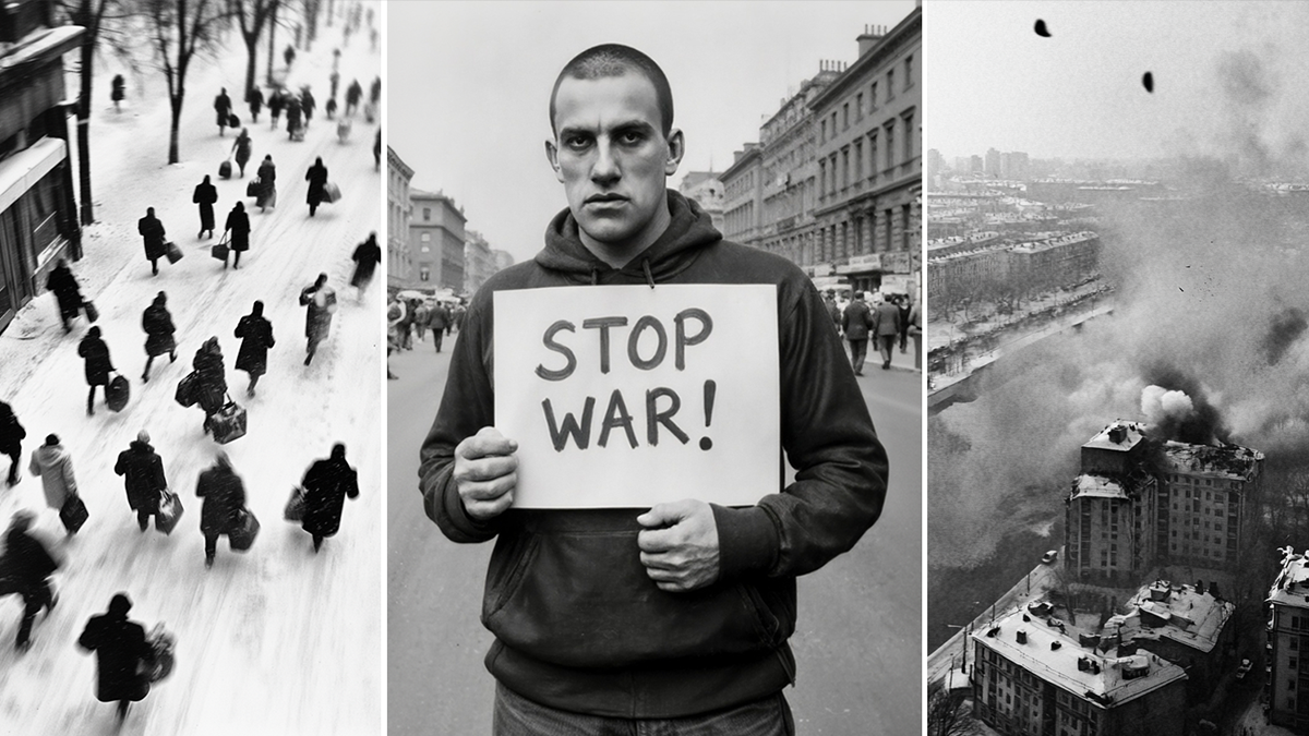 "Let mAI people go!" exhibition by Masha Trotzky