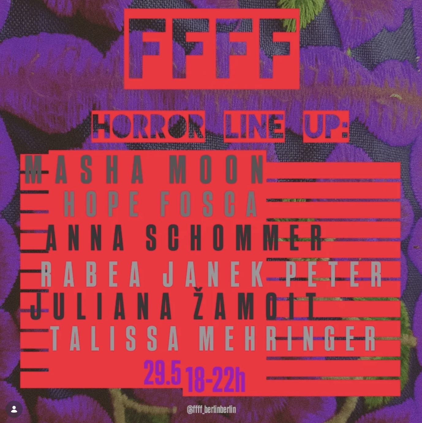 FLINTA*made Horrors Screening / May Edition
